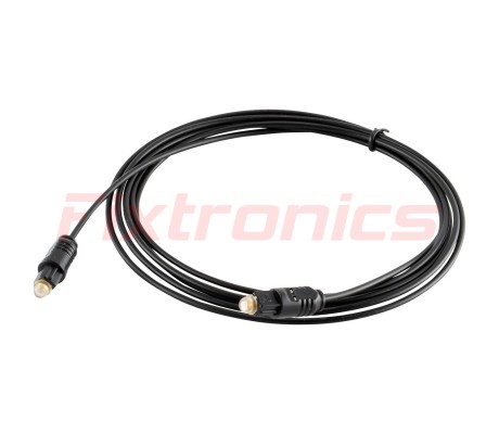 6FT Premium Digital Audio Optical Fiber Cable Toslink SPDIF HD Gold Plated 2m